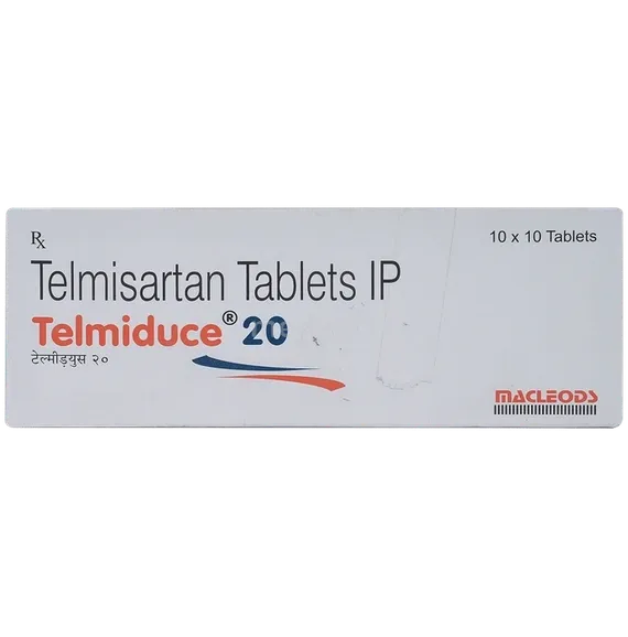 telmiduce 20mg tablet 10's
